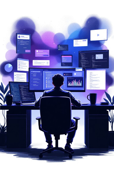 Developer overwhelmed with multiple tabs